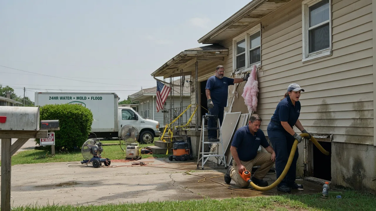 Water Damage Repair in South Holland, IL near me